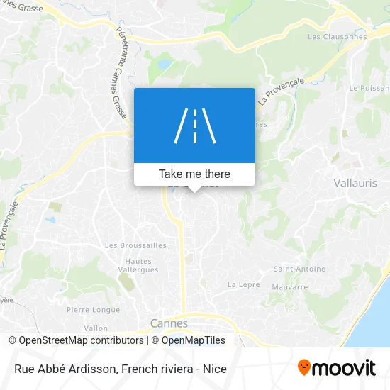 Rue Abbé Ardisson map