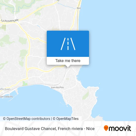 Boulevard Gustave Chancel map