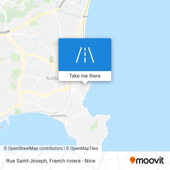 Rue Saint-Joseph map