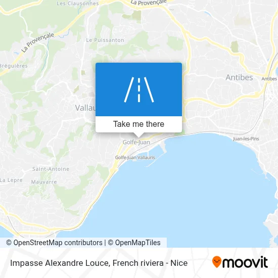 Impasse Alexandre Louce map