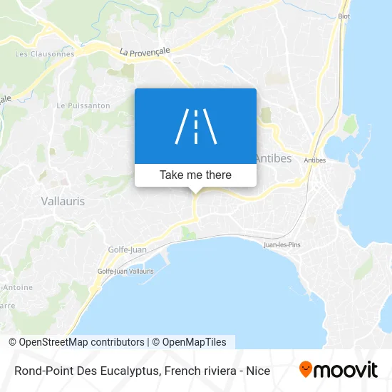 Rond-Point Des Eucalyptus map