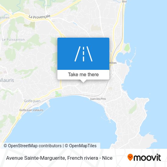 Avenue Sainte-Marguerite map