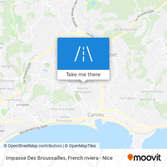 Impasse Des Broussailles map