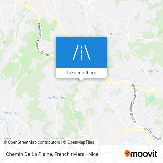 Chemin De La Plaine map