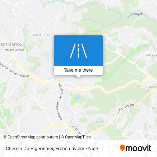 Chemin Du Pigeonnier map