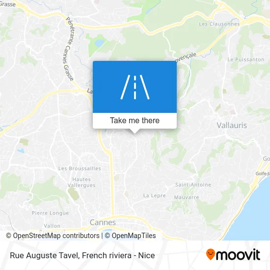 Rue Auguste Tavel map