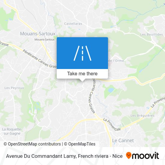 Avenue Du Commandant Lamy map
