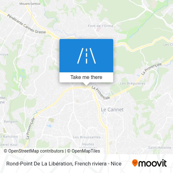 Rond-Point De La Libération map