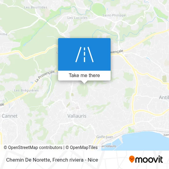 Chemin De Norette map