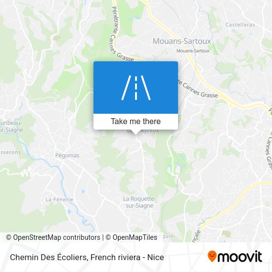 Chemin Des Écoliers map