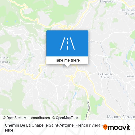Chemin De La Chapelle Saint-Antoine map