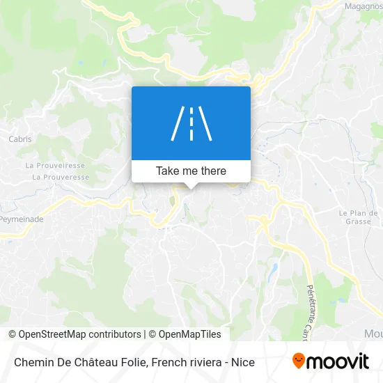 Chemin De Château Folie map