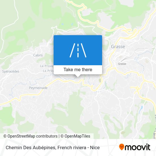 Chemin Des Aubépines map