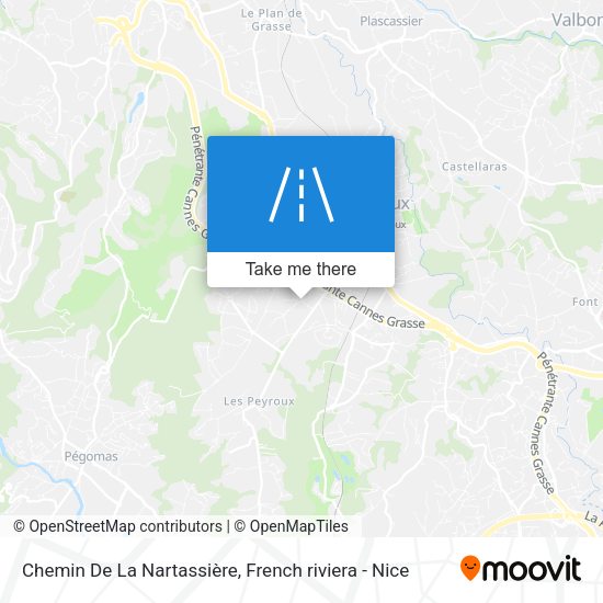 Chemin De La Nartassière map