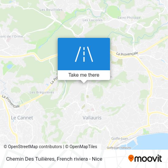 Chemin Des Tuilières map