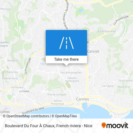 Boulevard Du Four À Chaux map