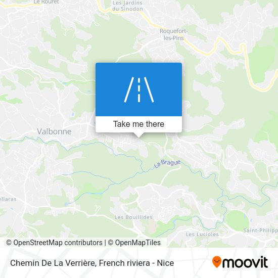 Chemin De La Verrière map