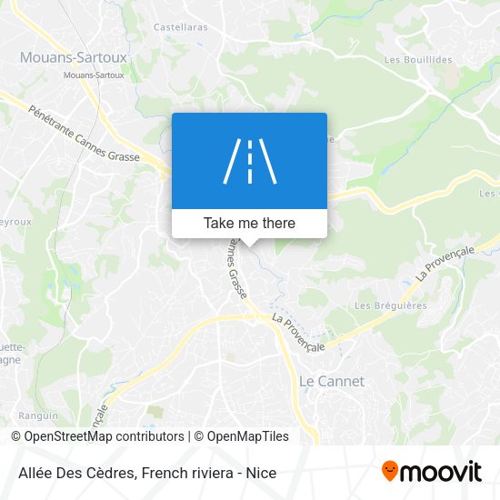 Allée Des Cèdres map