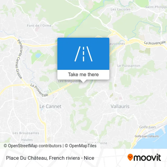 Place Du Château map