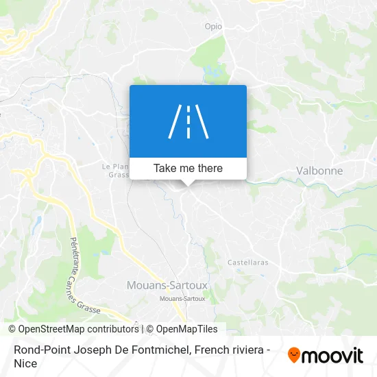 Rond-Point Joseph De Fontmichel map