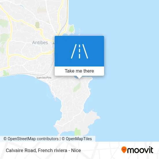 Chemin Du Calvaire map