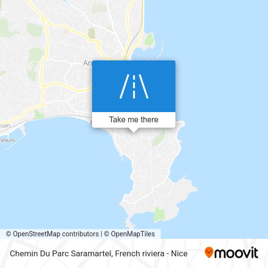 Chemin Du Parc Saramartel map
