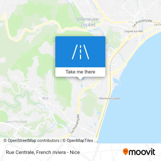 Rue Centrale map
