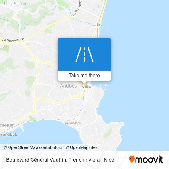 Boulevard Général Vautrin map