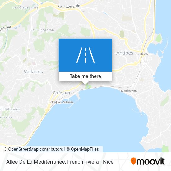 Allée De La Méditerranée map