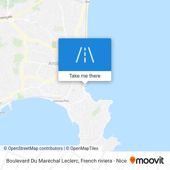 Boulevard Du Maréchal Leclerc map