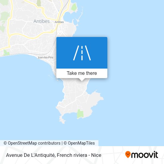Avenue De L'Antiquité map
