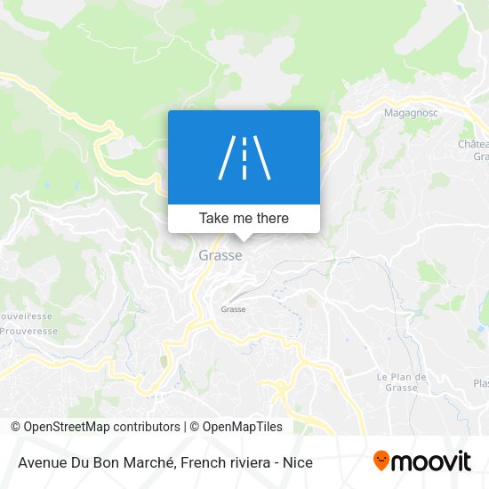 Avenue Du Bon Marché map