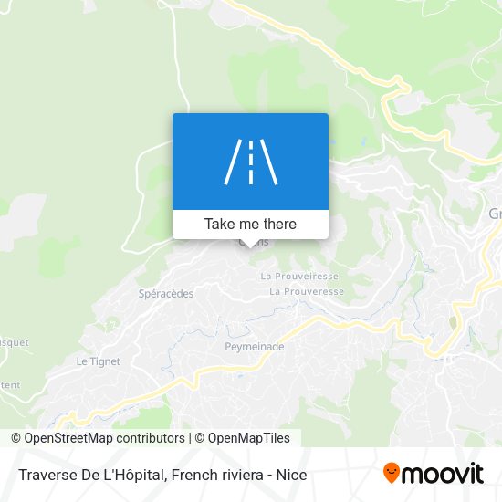 Traverse De L'Hôpital map