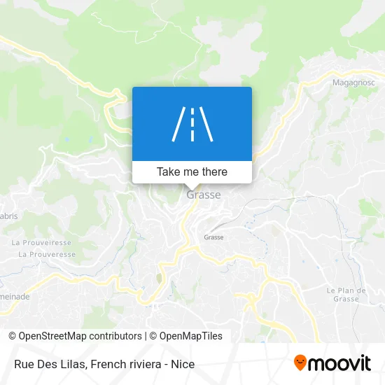 Rue Des Lilas map