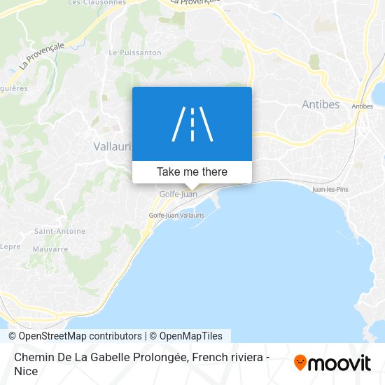 Chemin De La Gabelle Prolongée map