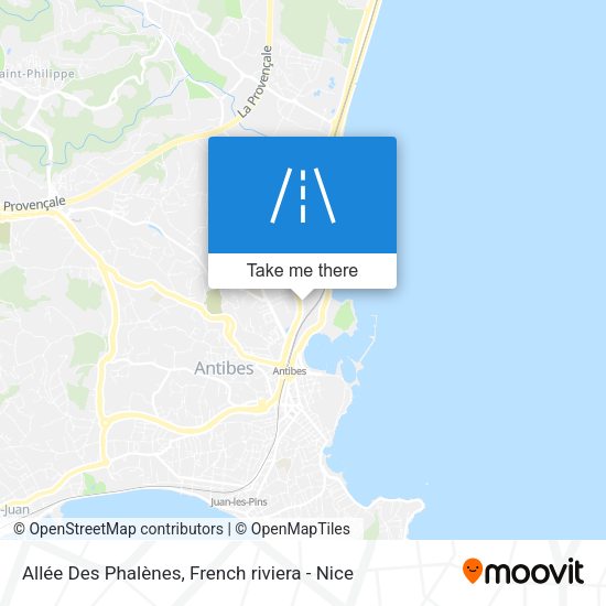 Allée Des Phalènes map