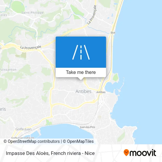 Impasse Des Aloès map