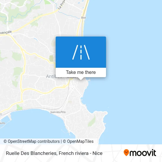 Ruelle Des Blancheries map