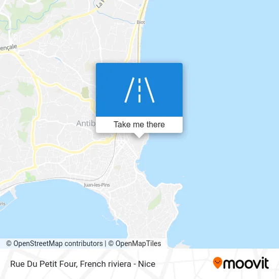 Rue Du Petit Four map