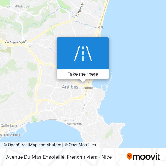 Avenue Du Mas Ensoleillé map