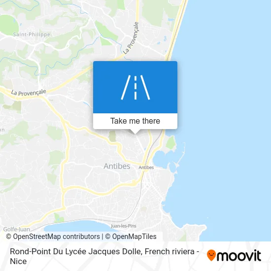 Rond-Point Du Lycée Jacques Dolle map