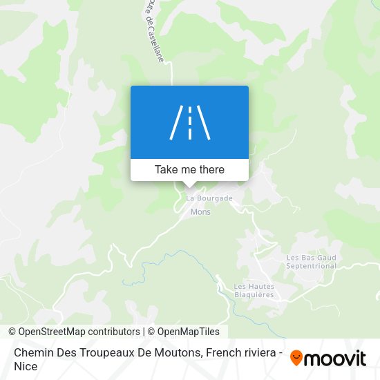 Chemin Des Troupeaux De Moutons map