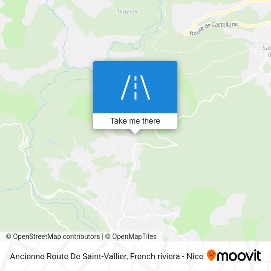 Ancienne Route De Saint-Vallier map