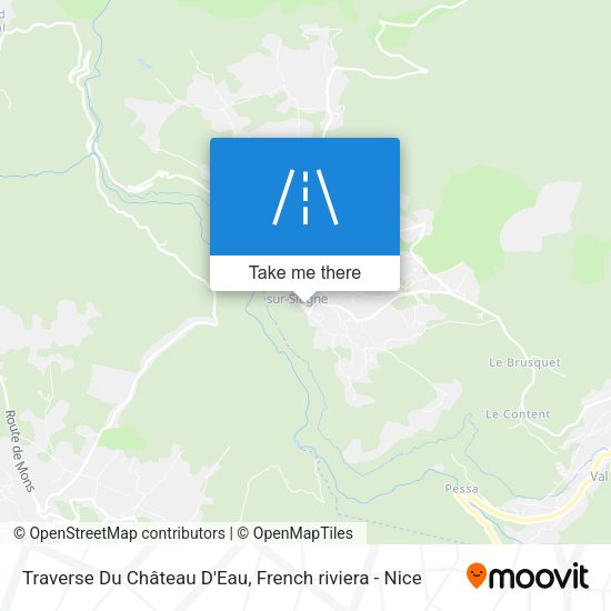 Traverse Du Château D'Eau map