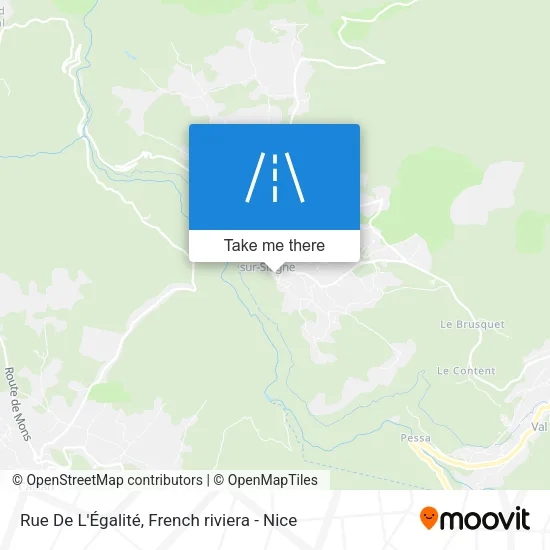 Rue De L'Égalité map