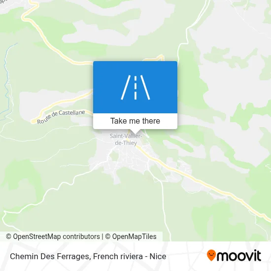 Chemin Des Ferrages map