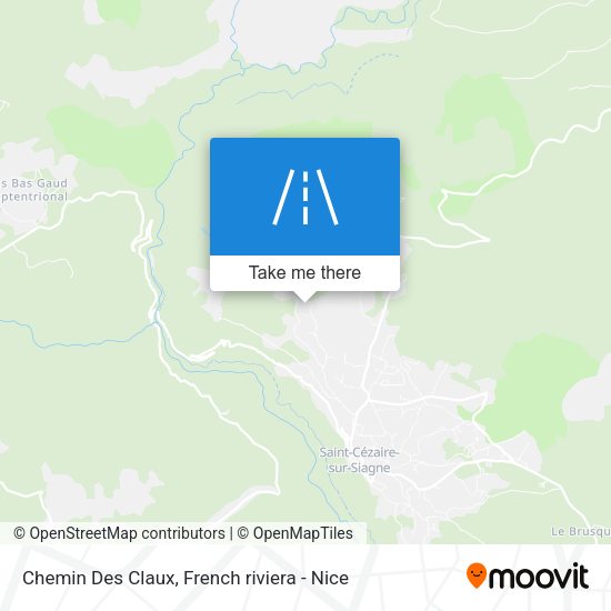 Chemin Des Claux map