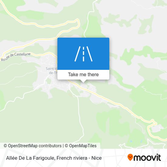 Allée De La Farigoule map