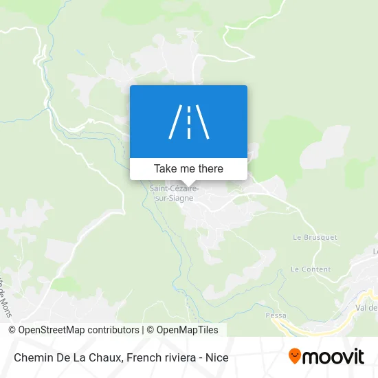 Chemin De La Chaux map