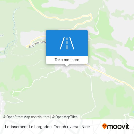 Lotissement Le Largadou map